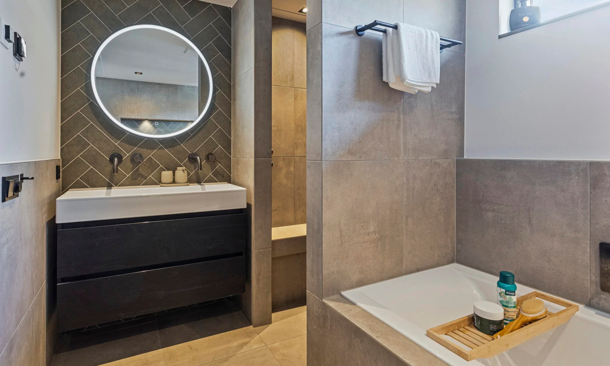 Verbouwing badkamer douche